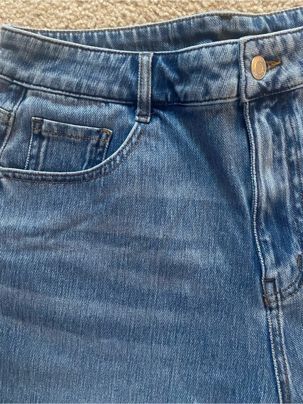 HALARA Blue Denim Jean Shorts